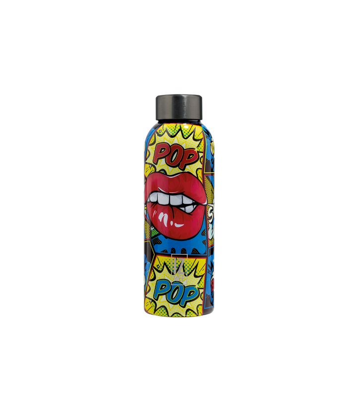 Borraccia termica Shock Graphic Izmee da 510 ml, design pop art