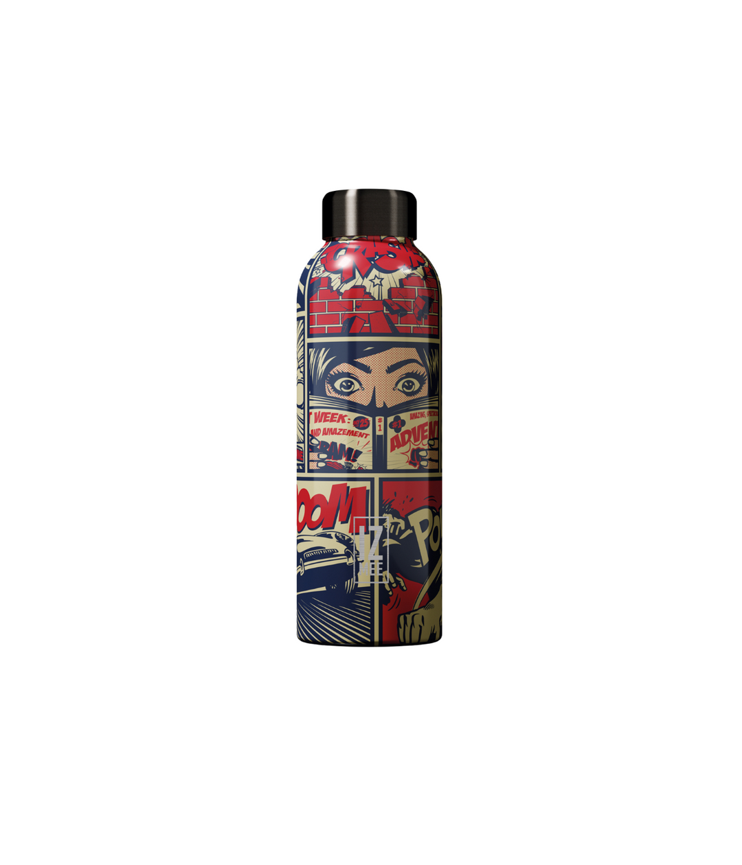 Borraccia termica Shock Graphic Izmee da 510 ml, design pop art