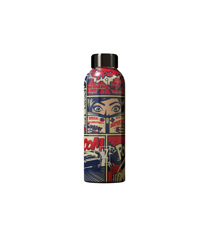 Borraccia termica Shock Graphic Izmee da 510 ml, design pop art