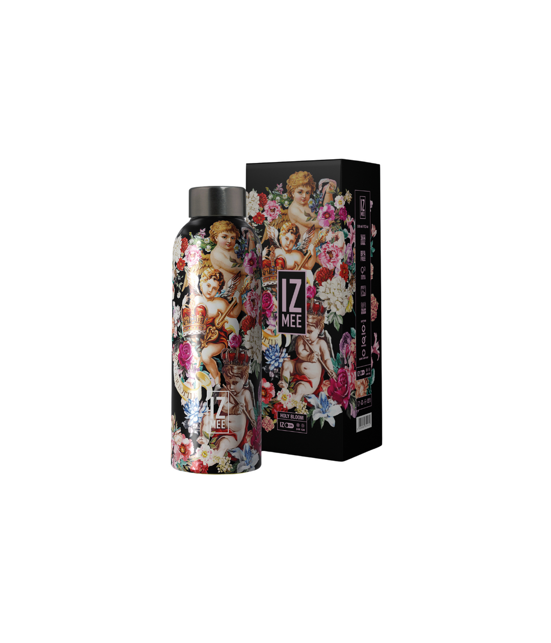 Borraccia termica Shock Graphic Izmee da 510 ml, design pop art, con confezione